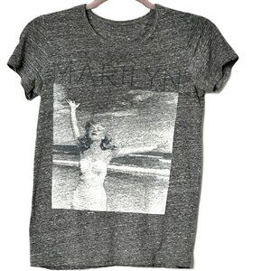 Vintage Gray Marylin Monroe Tee-Shirt Women's Size Small